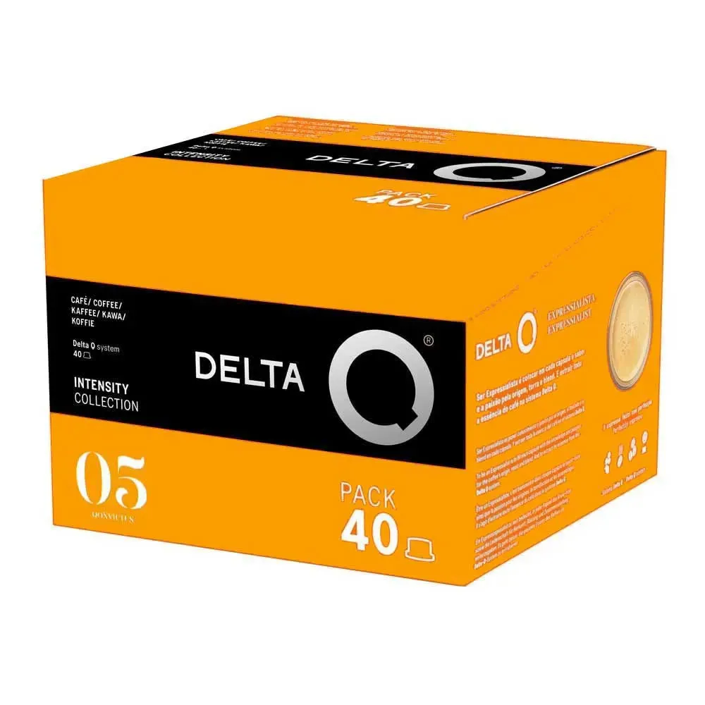 Pack XL Qonvictus Espresso intensidad 5, 40 cápsulas Delta Q