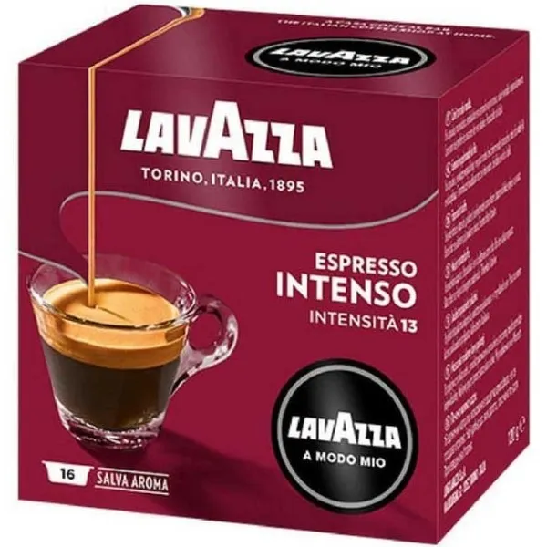 Espresso Intenso 16 Cápsulas Lavazza A MODO MIO  