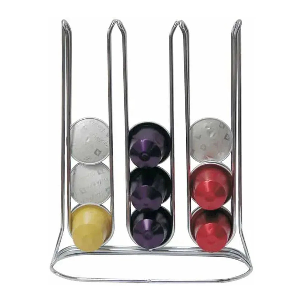 Soporte de Acero Inox para 30 cápsulas tipo Nespresso