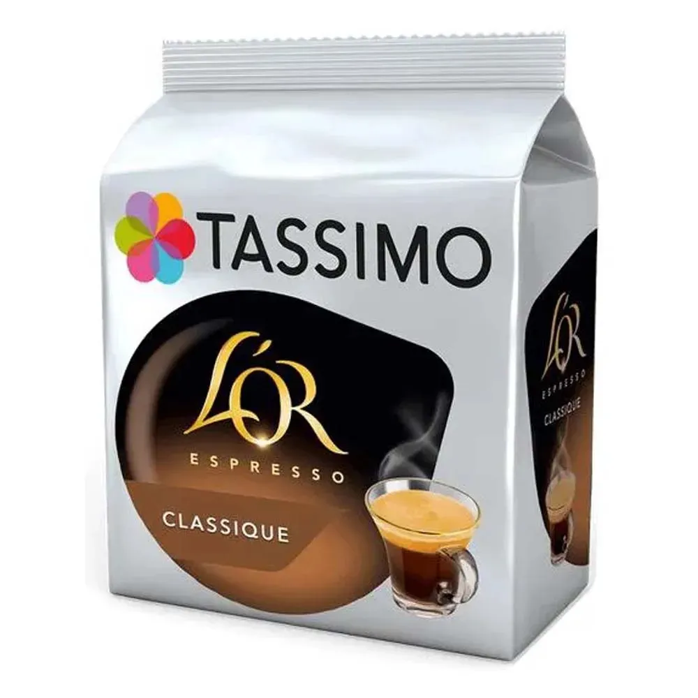 Café Espresso Classique L'OR Tassimo 16 Cápsulas