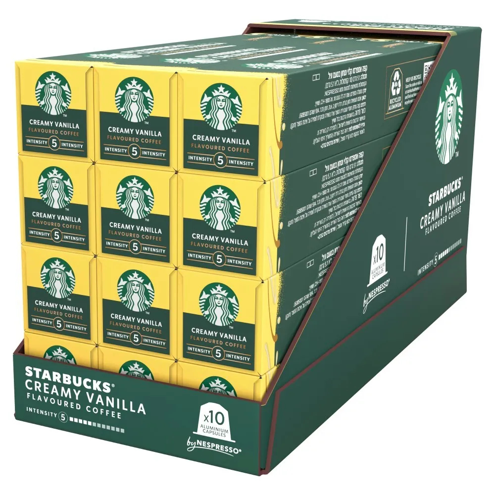 Vainilla 12 cajas 120 cápsulas | Starbucks Nespresso