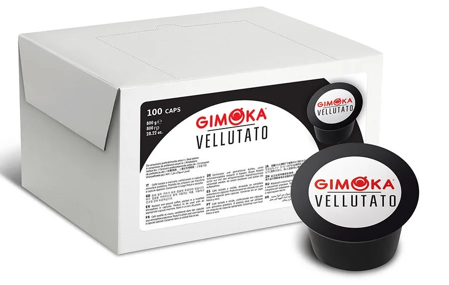 Vellutato 100 cápsulas | Gimoka