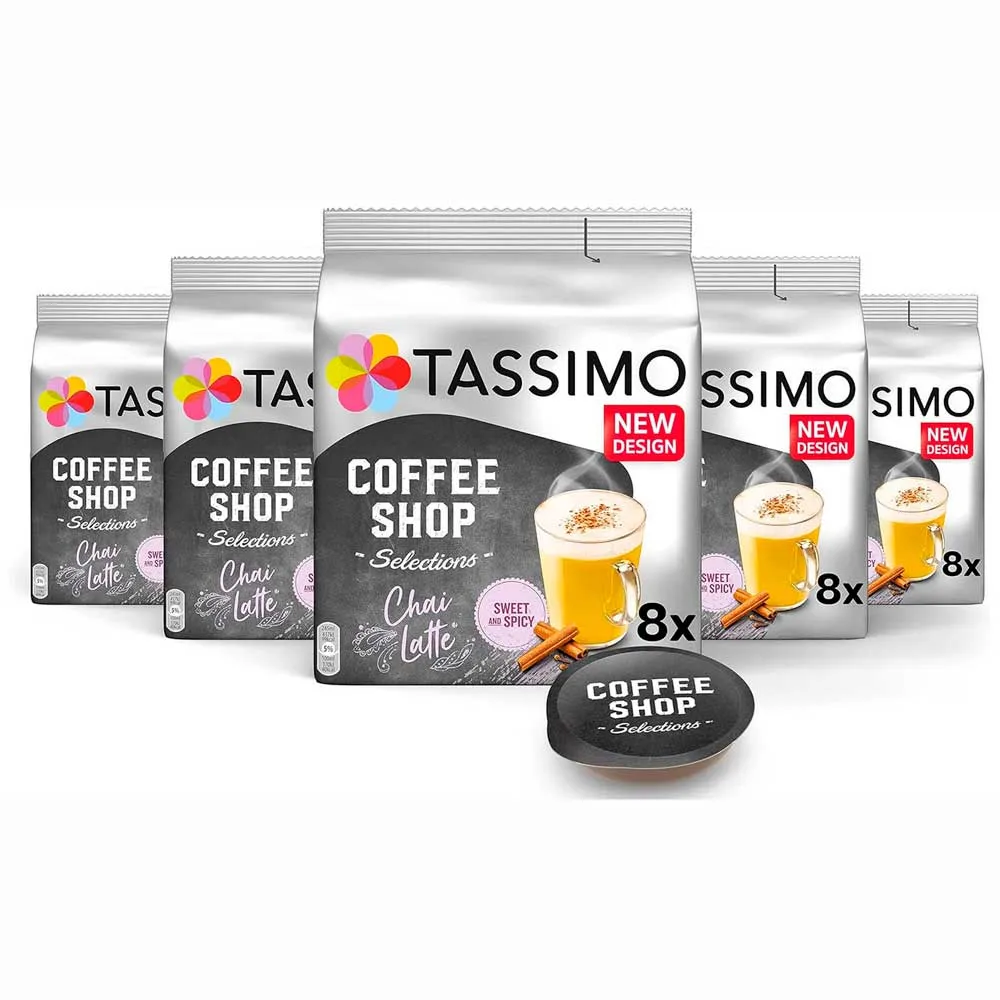 Coffee Shop Chai Latte 5 cajas Tassimo