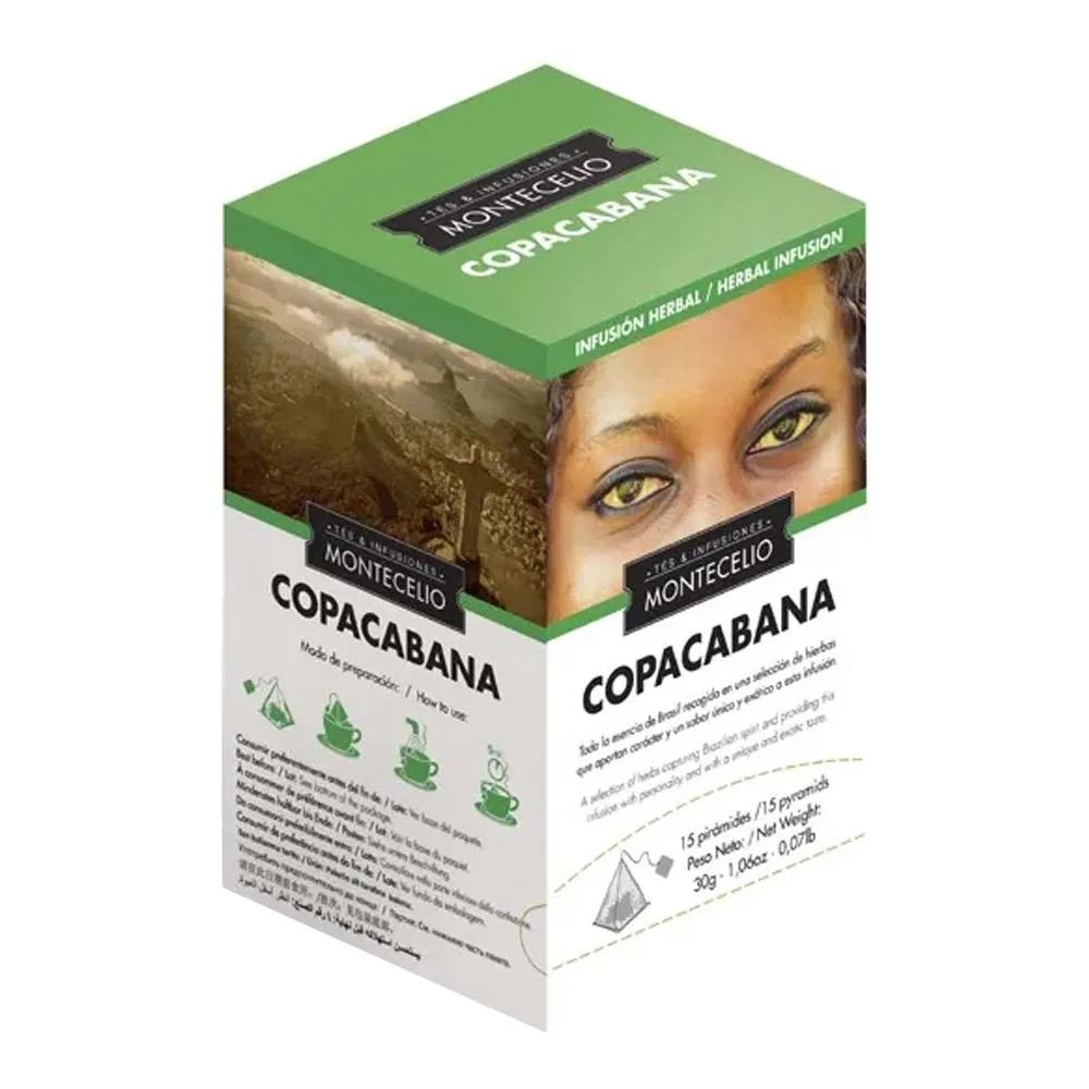 Infusión Herbal Copacabana 15 bolsitas | Montecelio