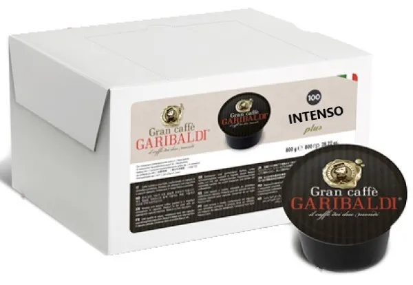 Café Intenso plus 100 cápsulas blue | Garibaldi