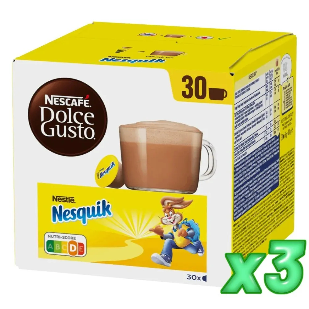 Nesquik 90 cápsulas | Dolce Gusto Nescafé