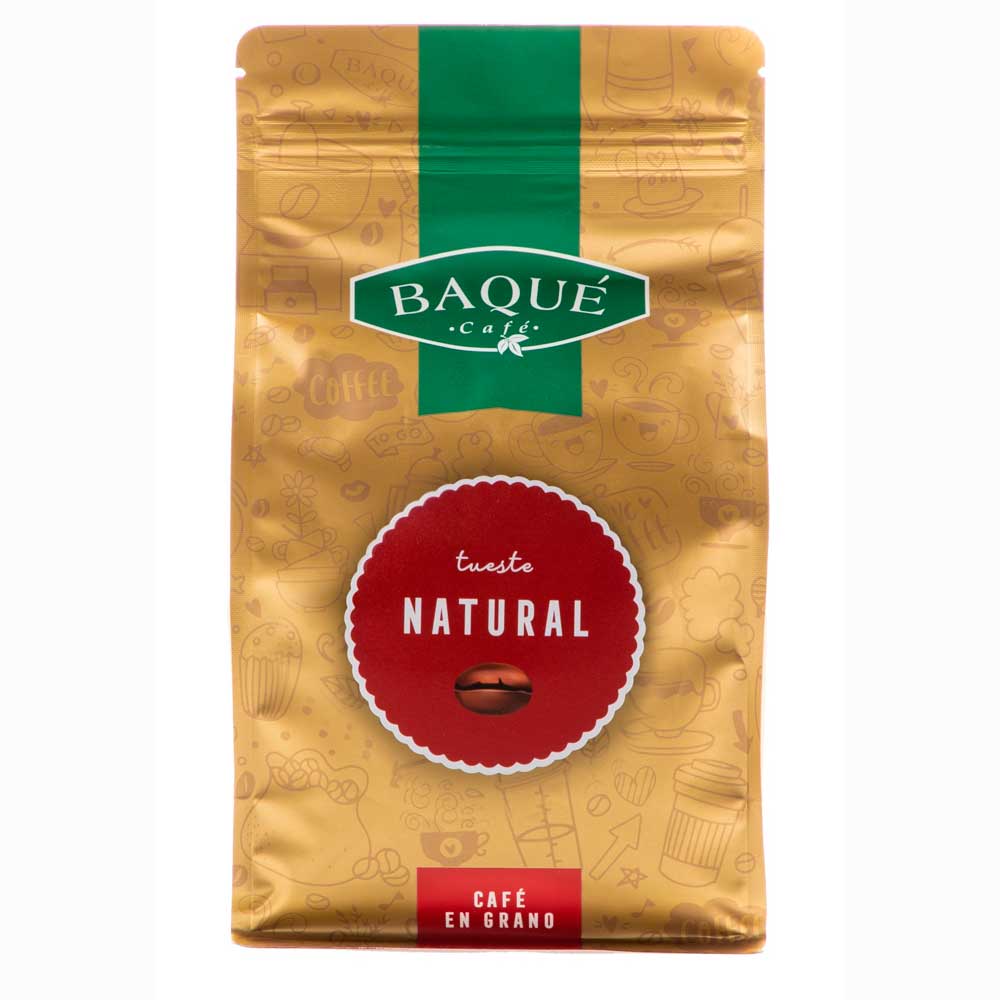 Café en Grano Natural Baqué 500 gr 