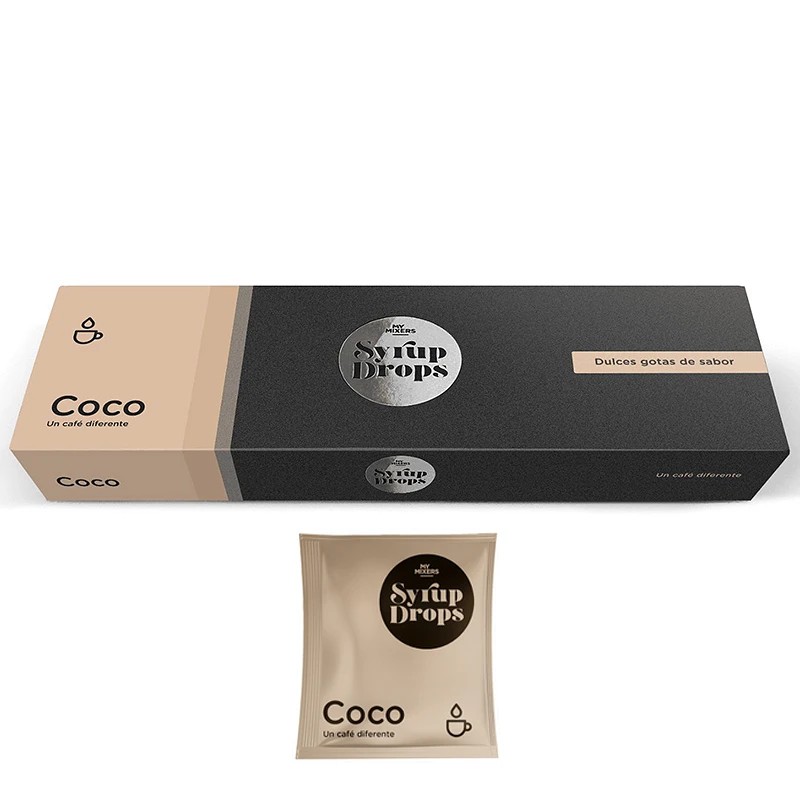 Sirope de Coco 24 Syrup Drops para acompañar el café 8436594873027