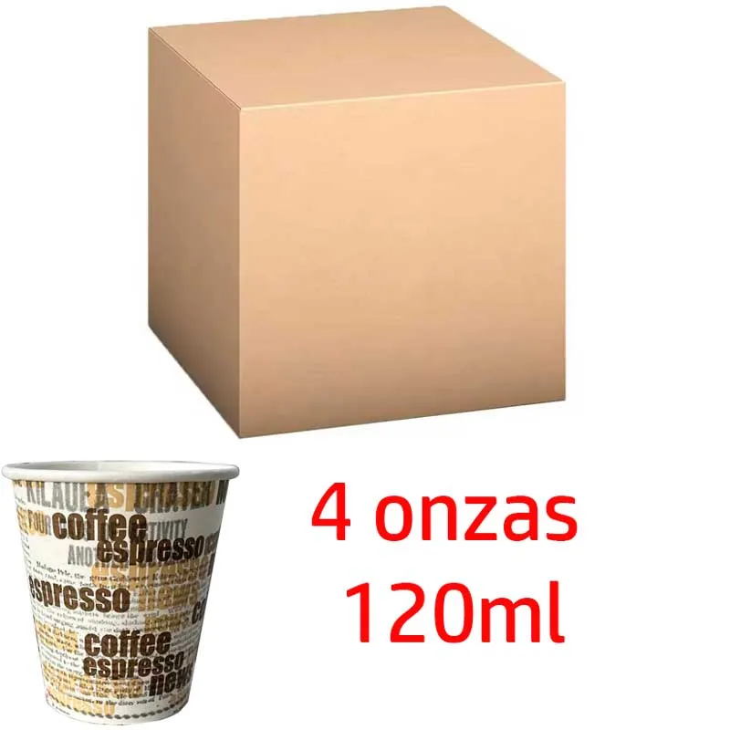 1000 Vasos de un solo uso de 4 onzas - 120ml Mogorttini