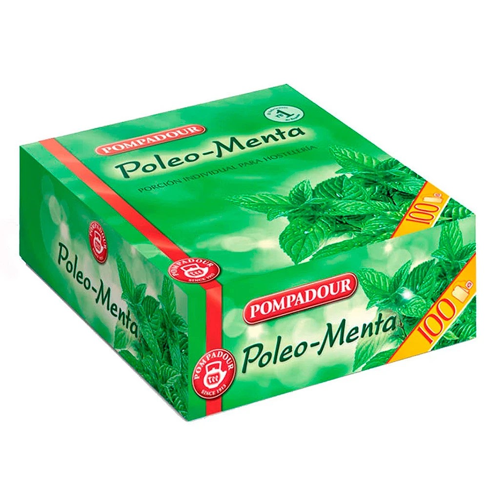 Menta Poleo Pompadour 100 Bolsitas Especial Hosteleria (Envueltas) 8412900301521