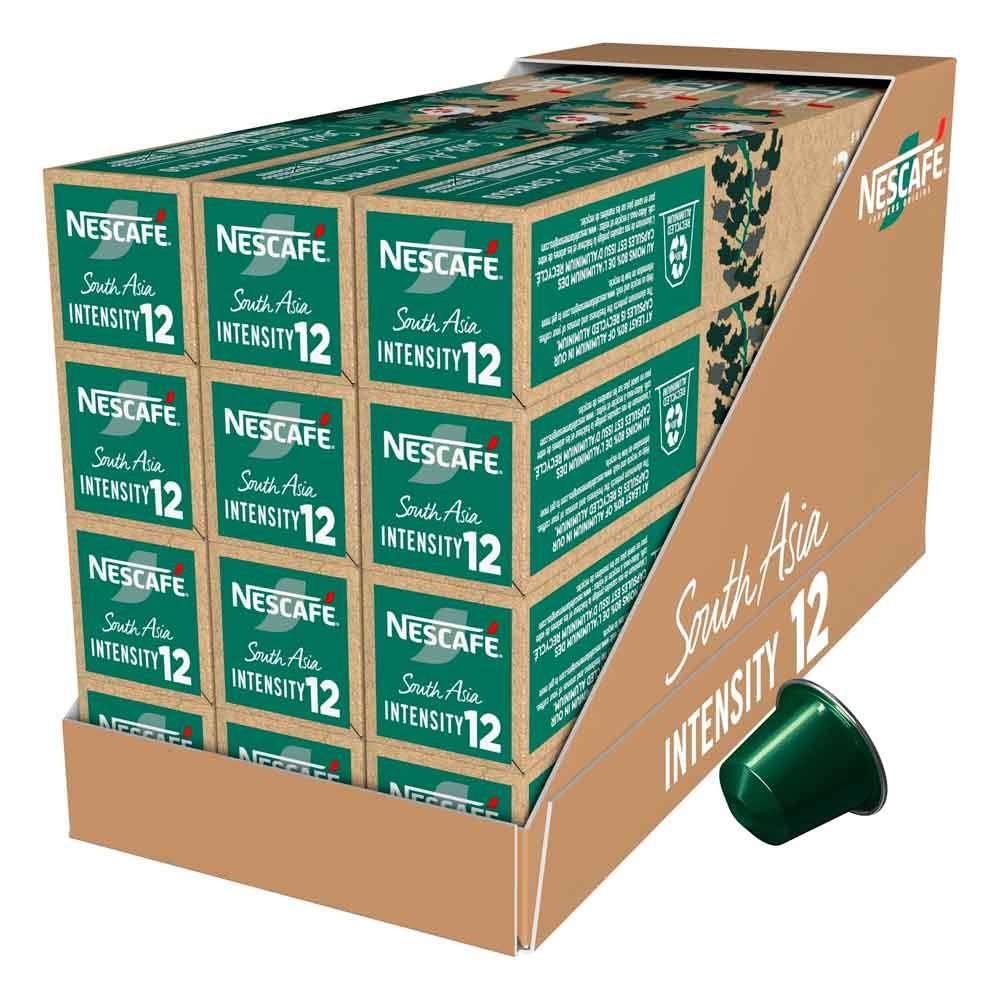 12 TUBOS DE South Asia Espresso Nescafé de 10 cafés