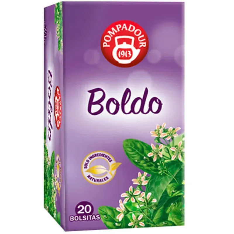 [70144] Boldo Pompadour 20 infusiones diureticas y antioxidantes