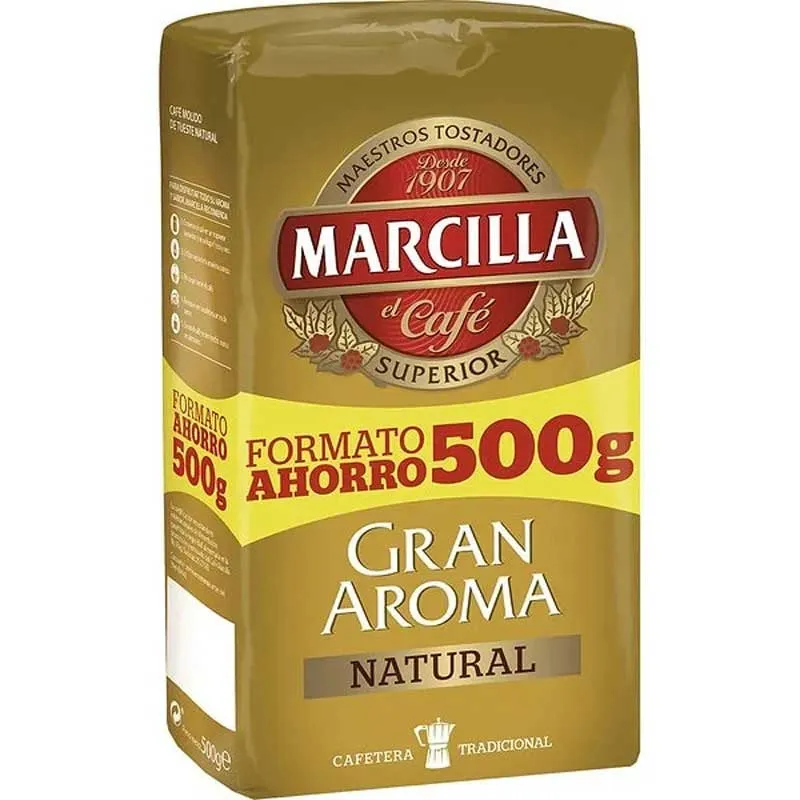[4025195] Marcilla molido Gran Aroma Natural, Formato Ahorro 500 gramos