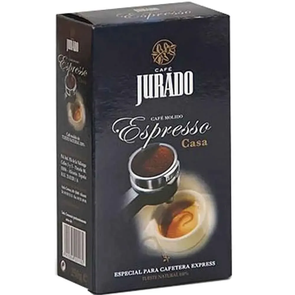 [30016277] Café Molido Espresso casa Jurado 250 gramos