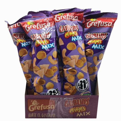 [112482] Gublins Mix Minims Caja de 32 unidades de 25 gramos de Grafusa