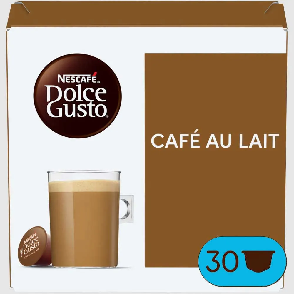 [12583914] Café con leche Magnum 30 cápsulas Nescafé Dolce Gusto