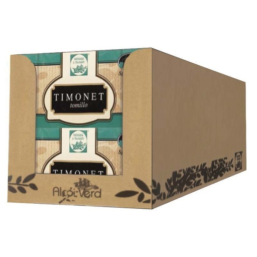 [T25X8] TIMONET, 8 cajas de 25 infusiones de tomillo Herbes l'Alcoia 8426614010082