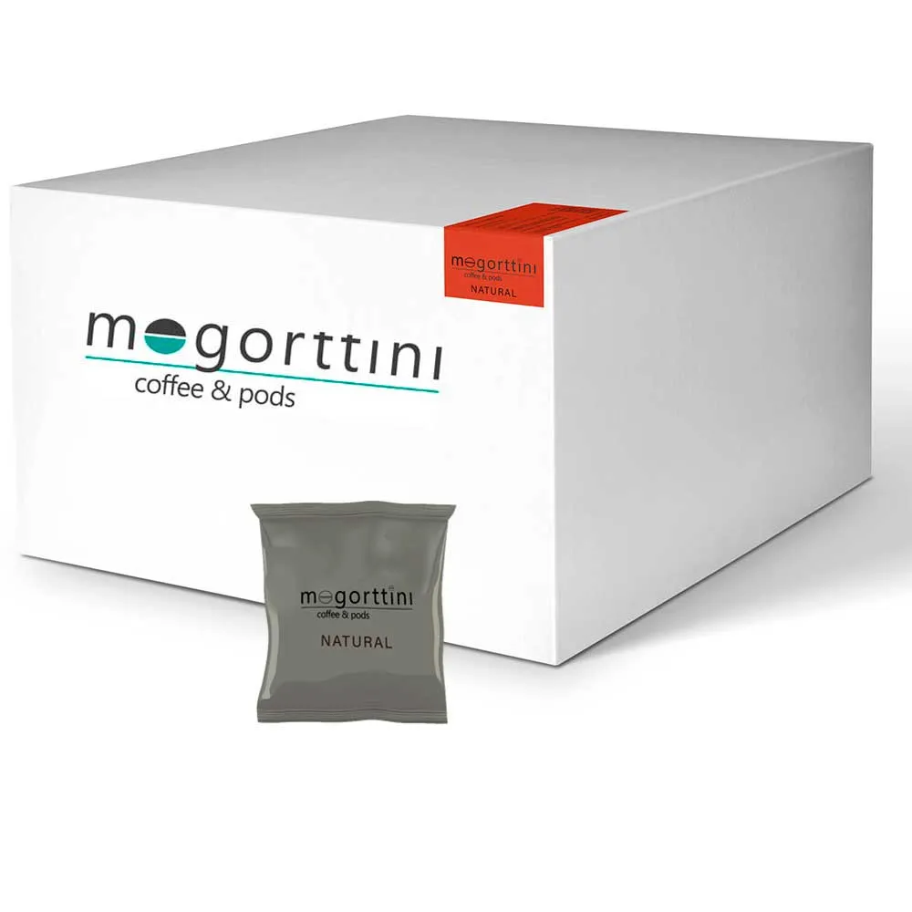 [2001381002] Café Natural Monodosis 150 chaldas de 44 E.S.E. marca Mogorttini