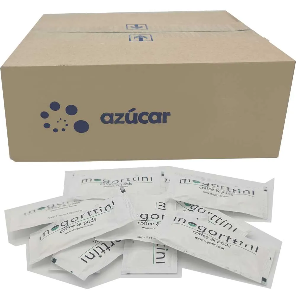 [050620] Azúcar Blanco sobres estándar 6 grs. 200 uds. Mogorttini