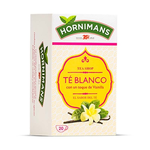 [4029840] Té Blanco con un Toque de Vainilla 20 bolsitas | Hornimans