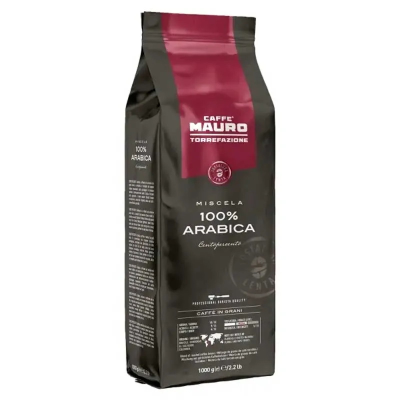 [1646] Café Mauro 100% Arábica 1kg café en grano totstado lento