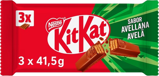 [12575095] KIT KAT Avellana (3x41.5g) 