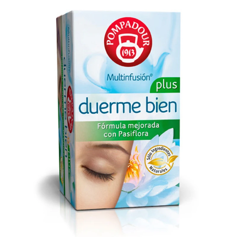 [70134] Duerme Bien con pastiflora 20 infusiones Pompadour