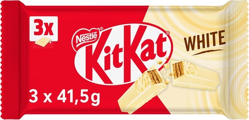 [12601082] KITKAT Blanco (3x41.5g) 