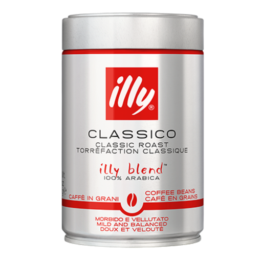 [7577] Illy Classico Café en Grano Lata 250gr