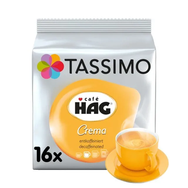 [TASS1092] Tassimo Café Descaffeinato HAG Crema 16 cápsulas