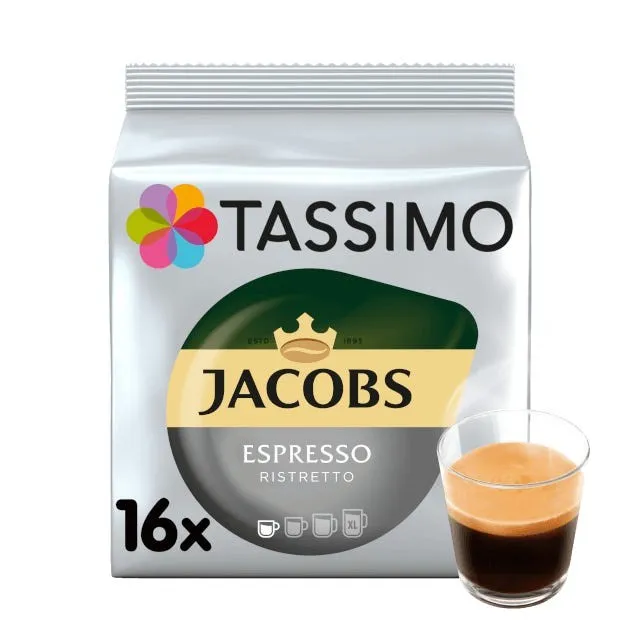 [TASS1245] Tassimo Café Jacobs Espresso Ristretto 16 cápsulas