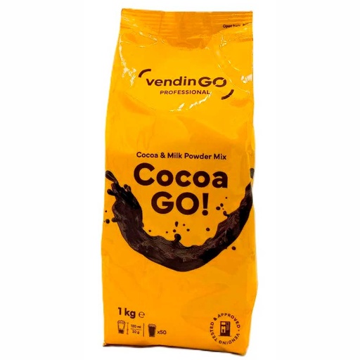 [VGO-002942] CocoaGo Chocolate con leche en polvo 1kg Vendingo