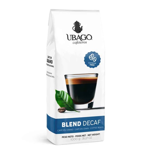 [00000924] Café Ubago Descafeinado 1kg grano