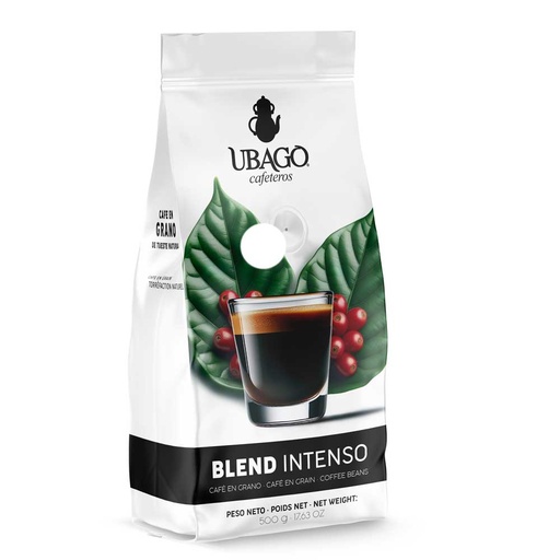 [00000925] Café Ubago blend intenso 500 gr de café en grano.