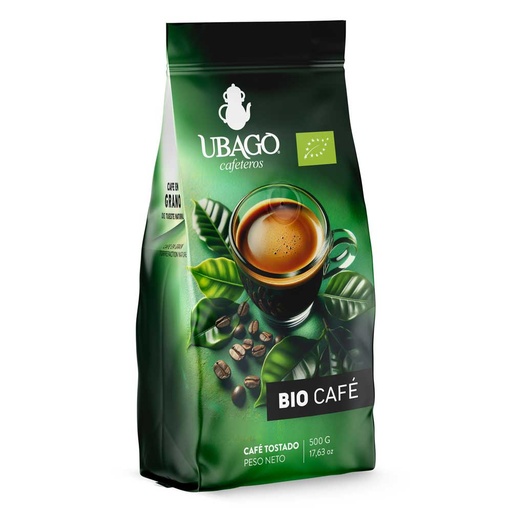 [50000170] Café Ubago Bio 500 gr de café en grano
