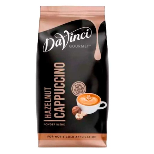 [DAV-596049 5057624596049] Davinci Cappuccino Avellana 1kg Soluble para el Vending 