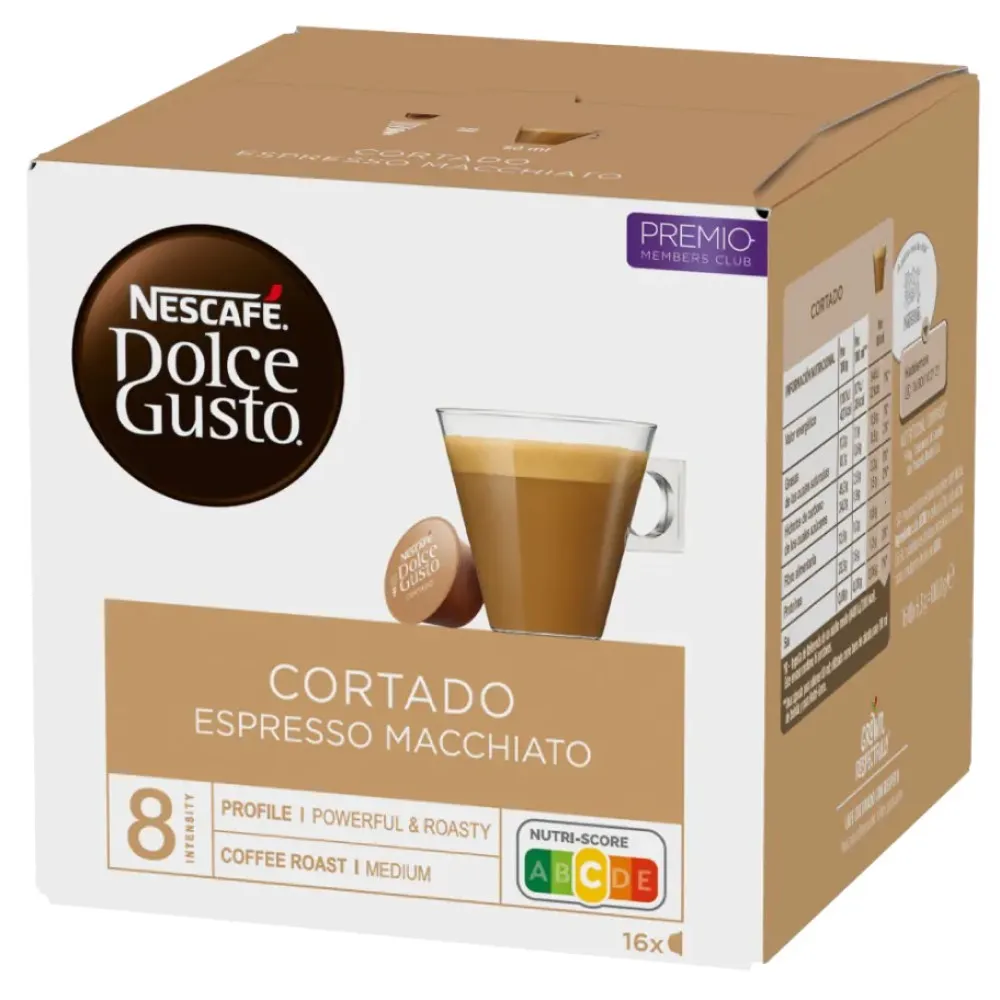[12168426] NESCAFÉ® Dolce Gusto® Cortado 16 Cápsulas