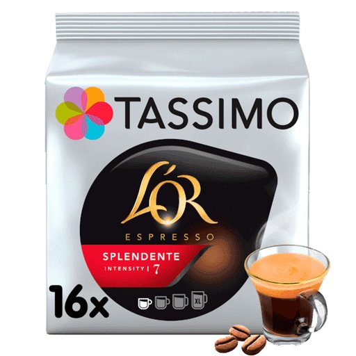 [4032123] TASSIMO L'OR Espresso Splendente (16Tazas)  