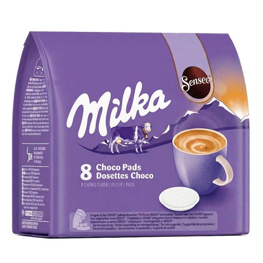 [655787] Milka Senseo  Chocolate con leche 8 monodosis