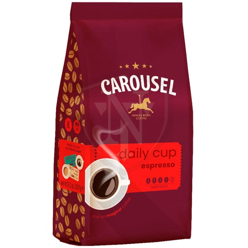 [CAR500078] Café Grano Carousel Dairy Cup Espresso1Kg Tueste Natural   