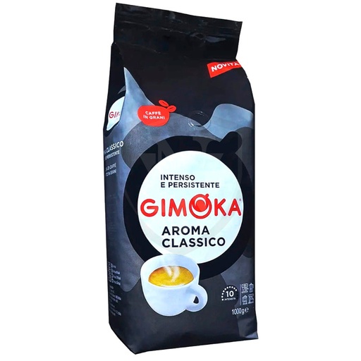 [GIM000930] Café Grano Aroma Clasico Gimoka 1Kg café Italiano