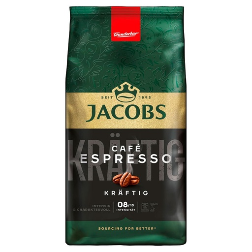 [TAS539057]  Espresso Kraftig Jacobs café en Grano 1kg