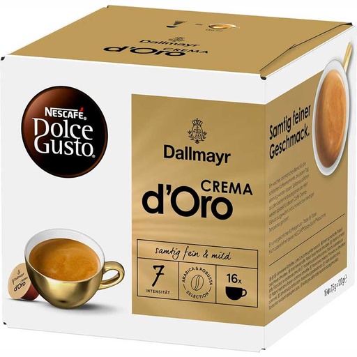 [DOL659782] Nescafé Dolce Gusto Dallmayr Crema D 'oro 16 Cápsulas 