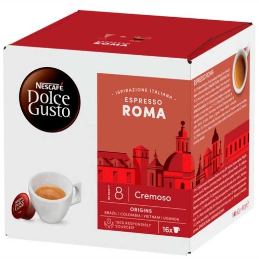 [DOL300454] Espresso Roma Dolce Gusto pack 16 cápsulas