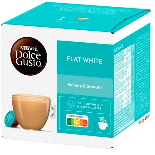 [DOL595735] Flat White Dolce Gusto pack 16 cápsulas Originales