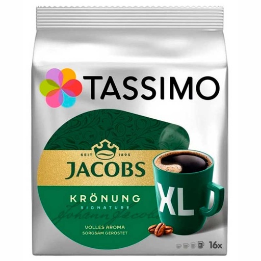 [TAS500286] Tassimo Kronung XL Jacobs 16  cápsulas
