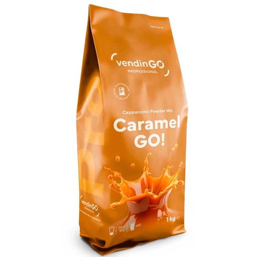 [VEN002980] Caramel Go Cappuccino enn polvo bolsa de un kilo especial vending