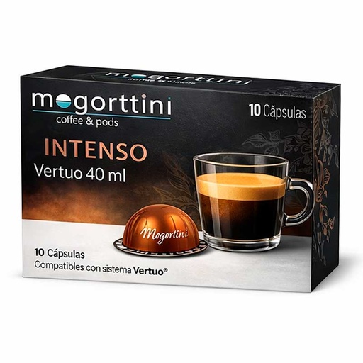 [MOG103] Intenso 40 ml Compatibles vertuo® Mogorttini  10 cápsulas
