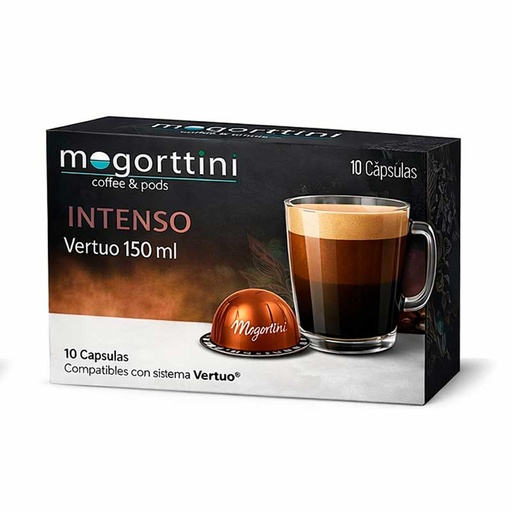 [MOG111] Intenso 150 ml Compatibles vertuo® Mogorttini  10 cápsulas