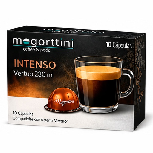 [MOG115] Intenso 230 ml Compatibles vertuo® Mogorttini  10 cápsulas